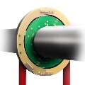 AT-8000 on rotor shaft